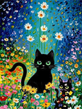 Katze 5d Diy Diamond Painting Diamant Malerei Set FL2373