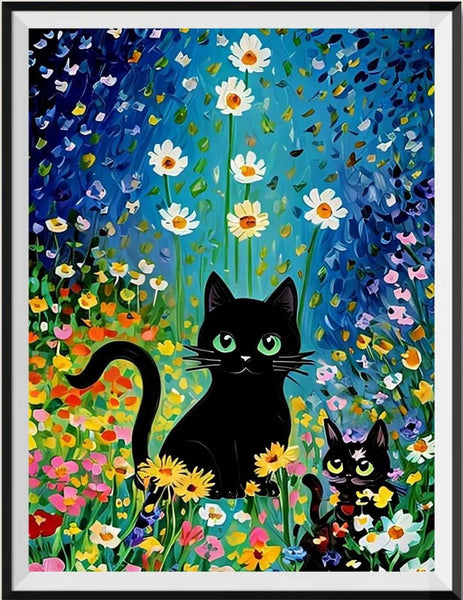 Katze 5d Diy Diamond Painting Diamant Malerei Set FL2373