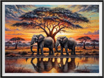 Elefant 5d Diy Diamond Painting Diamant Malerei Set FL2388