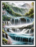 Wasserfall 5d Diy Diamond Painting Diamant Malerei Set FL2411