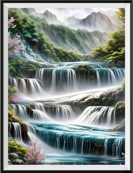 Wasserfall 5d Diy Diamond Painting Diamant Malerei Set FL2411