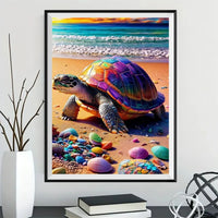 Schildkröte 5d Diy Diamond Painting Diamant Malerei Set FL2419