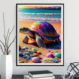 Schildkröte 5d Diy Diamond Painting Diamant Malerei Set FL2419