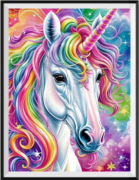 Einhorn 5d Diy Diamond Painting Diamant Malerei Set FL2421