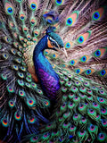 Pfau 5d Diy Diamond Painting Diamant Malerei Set FL2426