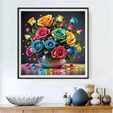 Rose 5d Diy Diamond Painting Diamant Malerei Set FL3015