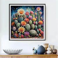 Kaktu 5d Diy Diamond Painting Diamant Malerei Set FL3021