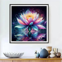 Lotus 5d Diy Diamond Painting Diamant Malerei Set FL3024