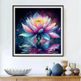 Lotus 5d Diy Diamond Painting Diamant Malerei Set FL3024