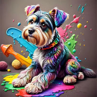 Hund 5d Diy Diamond Painting Diamant Malerei Set FL3133