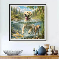 Hund 5d Diy Diamond Painting Diamant Malerei Set FL3136