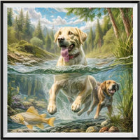 Hund 5d Diy Diamond Painting Diamant Malerei Set FL3136