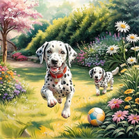 Hund 5d Diy Diamond Painting Diamant Malerei Set FL3137