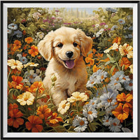 Hund 5d Diy Diamond Painting Diamant Malerei Set FL3142