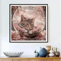 Katze 5d Diamond Painting /Diamant Malerei Set FL3147