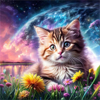 Katze 5d Diamond Painting /Diamant Malerei Set FL3151