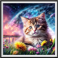 Katze 5d Diamond Painting /Diamant Malerei Set FL3151