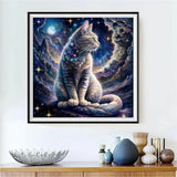 Katze 5d Diamond Painting /Diamant Malerei Set FL3155