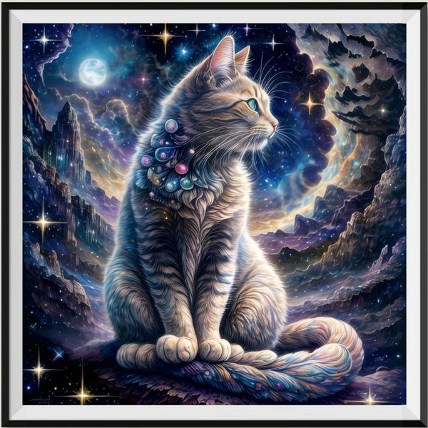 Katze 5d Diamond Painting /Diamant Malerei Set FL3155
