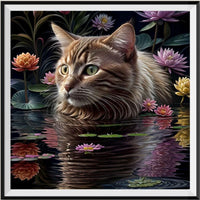 Katze 5d Diamond Painting /Diamant Malerei Set FL3156