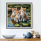 Katze 5d Diamond Painting /Diamant Malerei Set FL3164