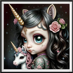 Einhorn 5d Diy Diamond Painting Diamant Malerei Set FL3193