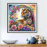 Tiger 5d Diy Diamond Painting Diamant Malerei Set FL3204