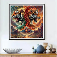 Tiger 5d Diy Diamond Painting Diamant Malerei Set FL3205