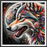 Wolf 5d Diy Diamond Painting Diamant Malerei Set FL3278