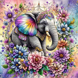 Elefant 5d Diy Diamond Painting Diamant Malerei Set FL3295