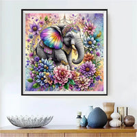 Elefant 5d Diy Diamond Painting Diamant Malerei Set FL3295