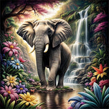 Elefant 5d Diy Diamond Painting Diamant Malerei Set FL3296