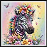 Zebra 5d Diy Diamond Painting Diamant Malerei Set FL3315