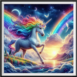 Einhorn 5d Diy Diamond Painting Diamant Malerei Set FL3338