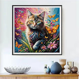 Katze 5d Diamond Painting /Diamant Malerei Set FL3471
