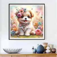 Hund 5d Diy Diamond Painting Diamant Malerei Set FL3475