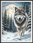 Wolf 5d Diy Diamond Painting Diamant Malerei Set FL3529