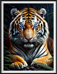 Tiger 5d Diy Diamond Painting Diamant Malerei Set FL3546