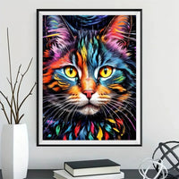 Katze 5d Diy Diamond Painting Diamant Malerei Set FL3577