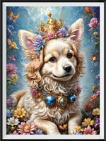 Hund 5d Diy Diamond Painting Diamant Malerei Set FL3591