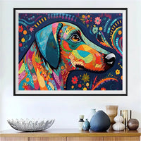 Hund 5d Diy Diamond Painting Diamant Malerei Set FL3598