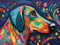 Hund 5d Diy Diamond Painting Diamant Malerei Set FL3598