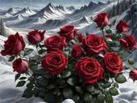 Rose 5d Diy Diamond Painting Diamant Malerei Set FL3602
