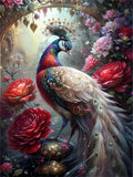 Pfau 5d Diy Diamond Painting Diamant Malerei Set FL3661