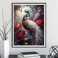 Pfau 5d Diy Diamond Painting Diamant Malerei Set FL3661