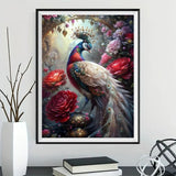 Pfau 5d Diy Diamond Painting Diamant Malerei Set FL3661