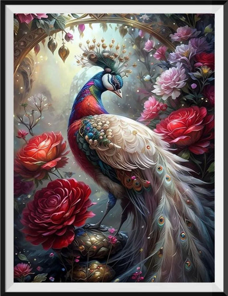 Pfau 5d Diy Diamond Painting Diamant Malerei Set FL3661