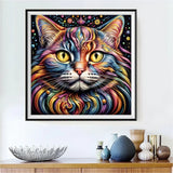 Katze 5d Diamond Painting /Diamant Malerei Set FL4006