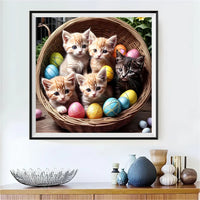 Katze 5d Diamond Painting /Diamant Malerei Set FL4007