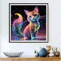 Katze 5d Diamond Painting /Diamant Malerei Set FL4009